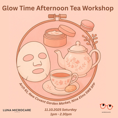 🌸 Afternoon Tea & Skincare – A Wellness Workshop in London 🌸