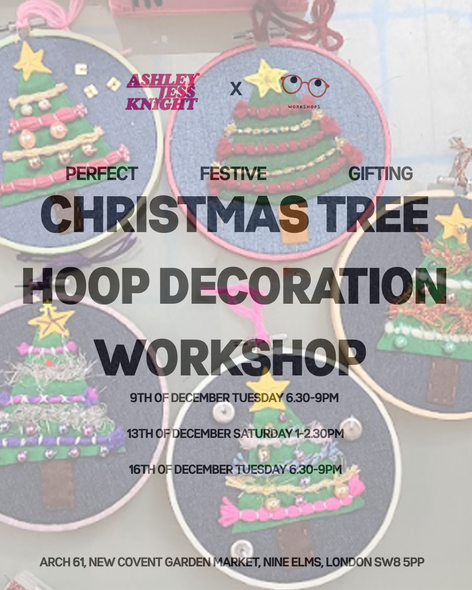 🎄✨ Christmas Textile Decoration Workshop  ✨🎄