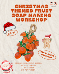 Christmas Themed Fruit Shaped Soap Making Workshop