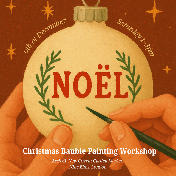 🎁  Christmas Bauble Painting 🎁