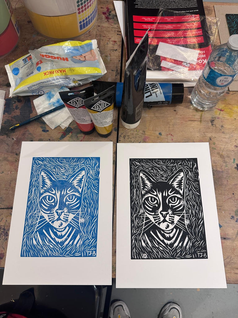 Introduction to Linocut Print Making Workshop