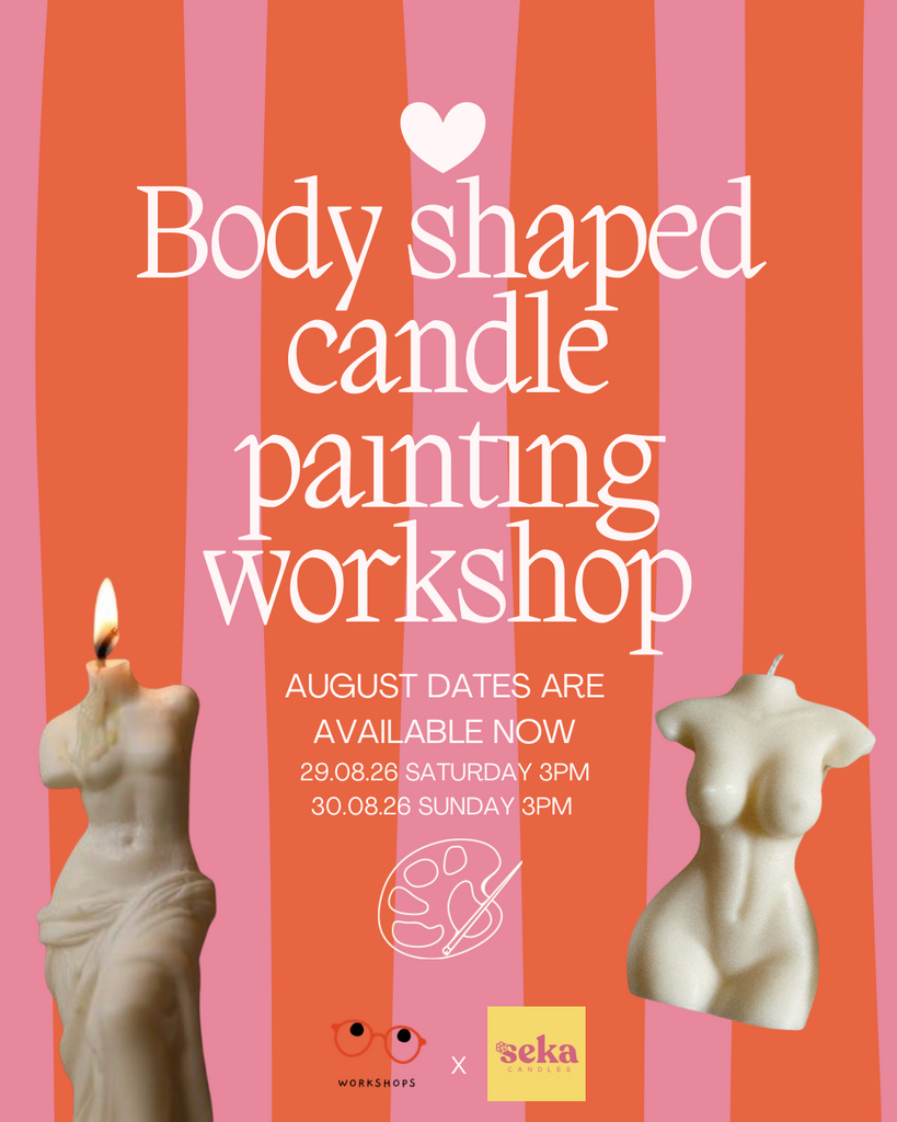 🎨 🕯️ Paint Your Own Body Candle Workshop 🕯️ 🎨