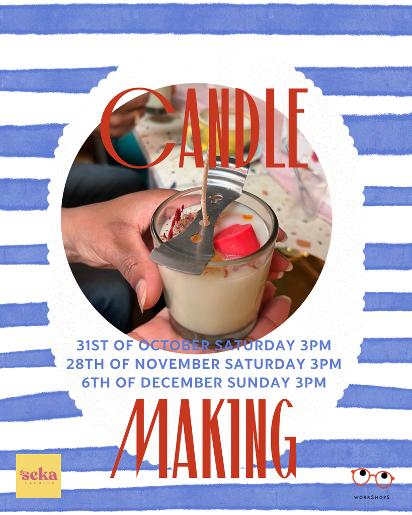🕯️🌿 Pour & Pause: Candle Making Workshop  🌿🕯️