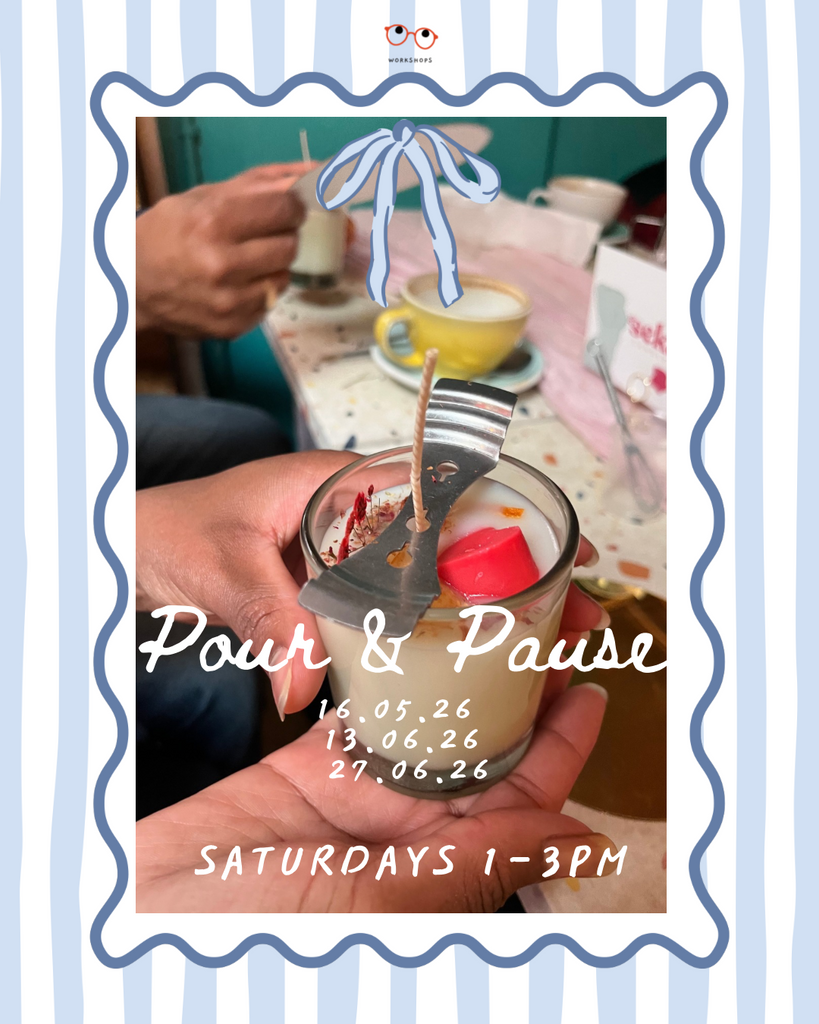 🕯️🌿 Pour & Pause: Candle Making Workshop  🌿🕯️