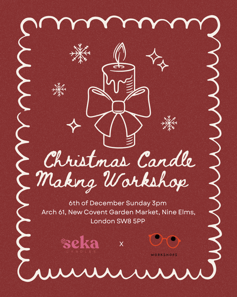 🎄✨  Christmas Candle Making Workshop ✨🎄