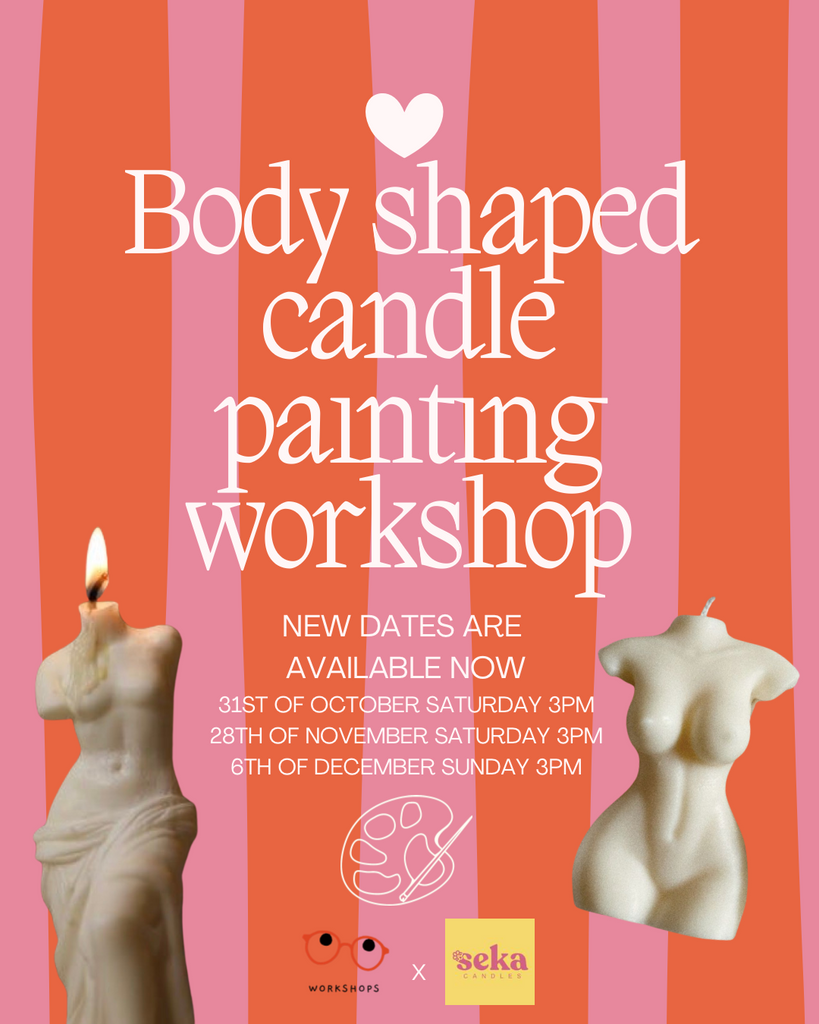 🎨 🕯️ Paint Your Own Body Candle Workshop 🕯️ 🎨