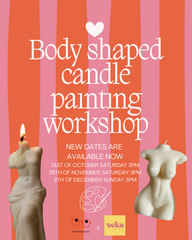 🎨 🕯️ Paint Your Own Body Candle Workshop 🕯️ 🎨