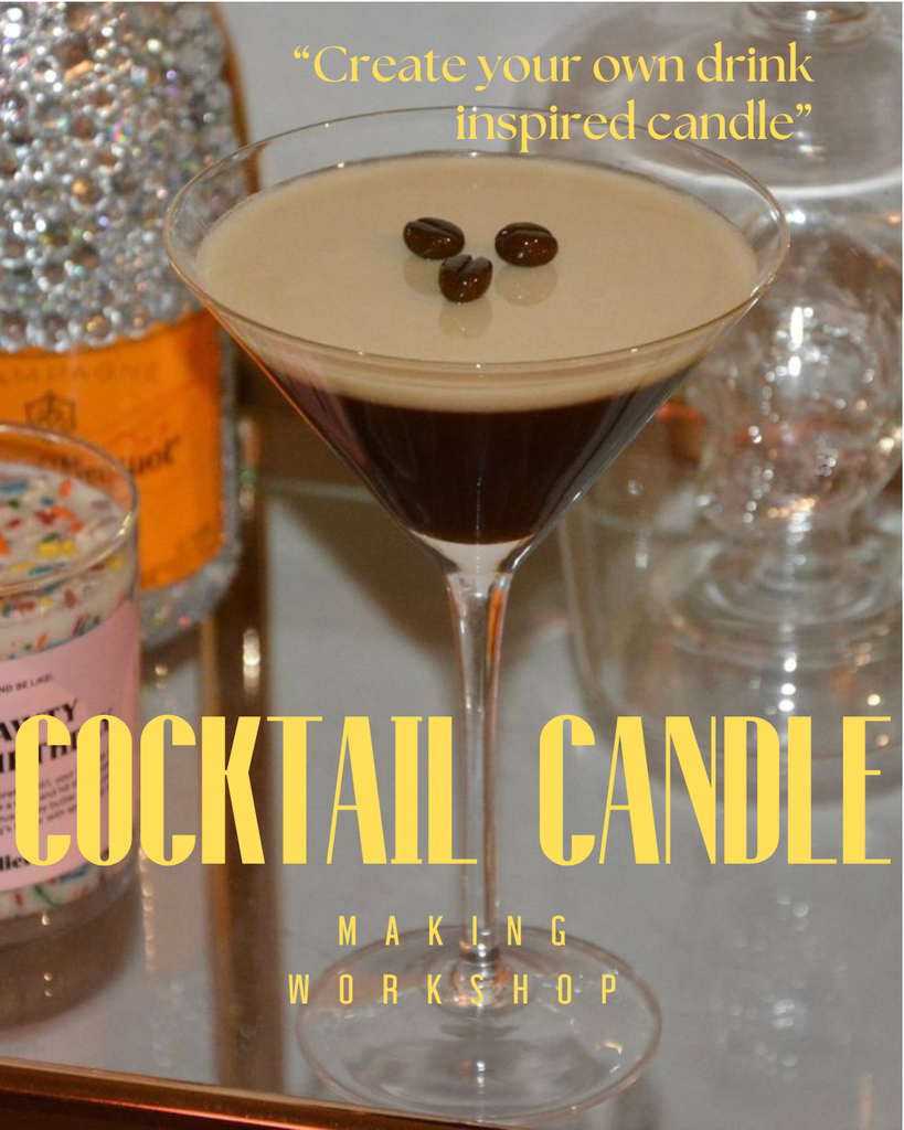 🥂 Cocktail/ Champagne Candle Making Workshop 🥂