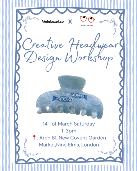🎀 Creative Head Wear Design Workshop 🎀