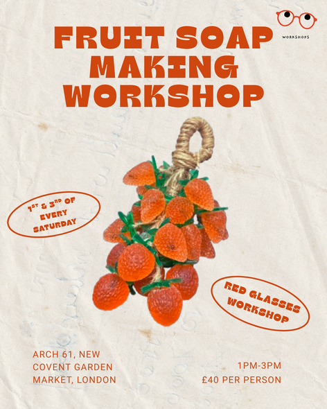 Fruit Shaped Soap Making Workshop for 2 people