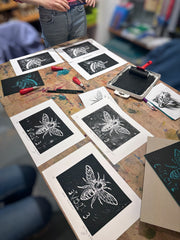 Beginner Linocut Print Making Workshop