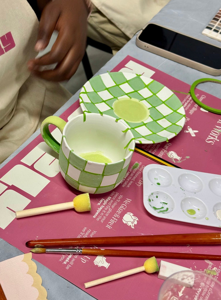 🏺✨ Pottery Painting Experience: Hands & Stories ✨🏺