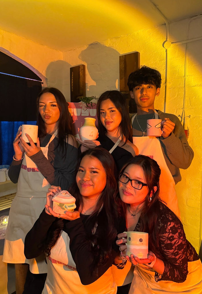 🏺✨ Pottery Painting Experience: Hands & Stories ✨🏺