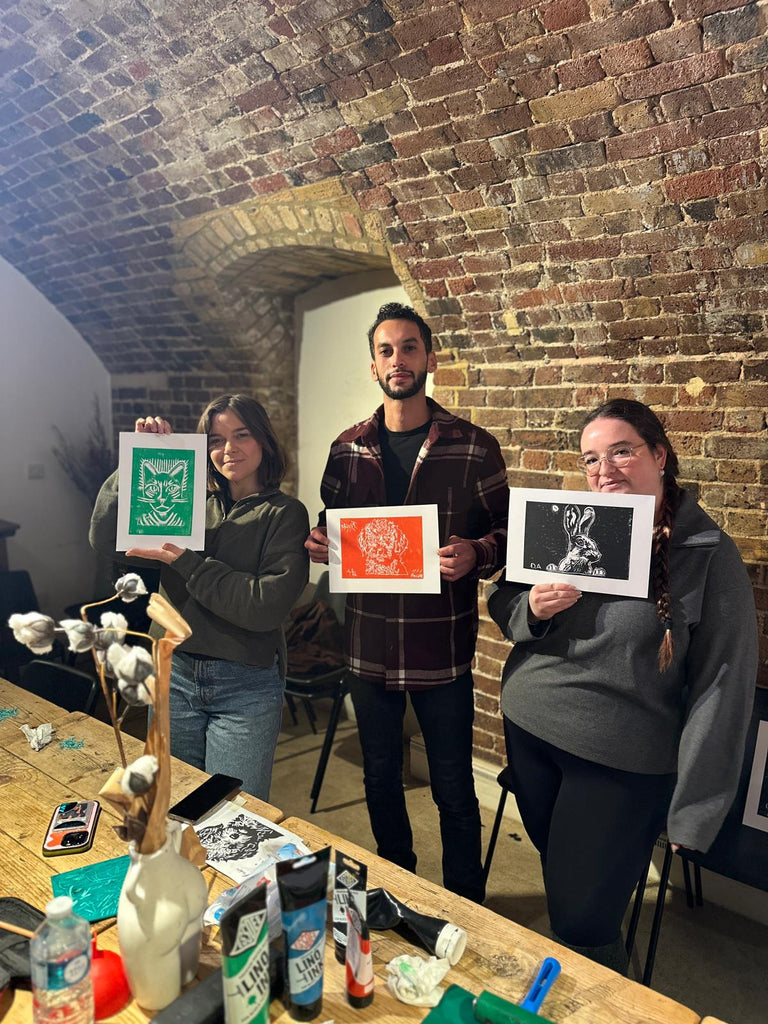 Introduction to Linocut Print Making Workshop