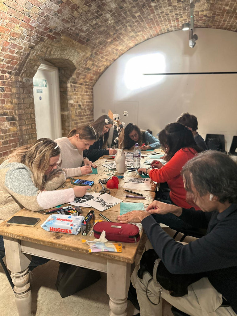 Introduction to Linocut Print Making Workshop