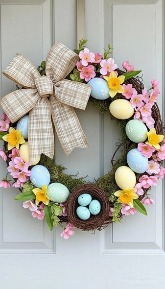 Easter Wreath Workshop in London – Handmade Spring Decor 🌸🐇