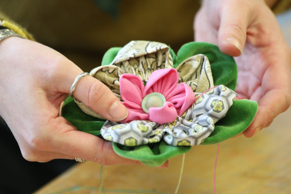 Kanzashi Textile Flower Workshop