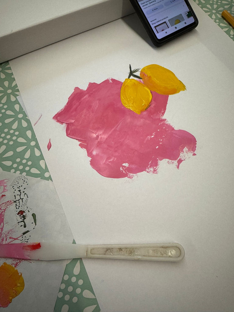 🍋 Paint Lemons on Canvas Workshop 🍋 - Summer Workshop