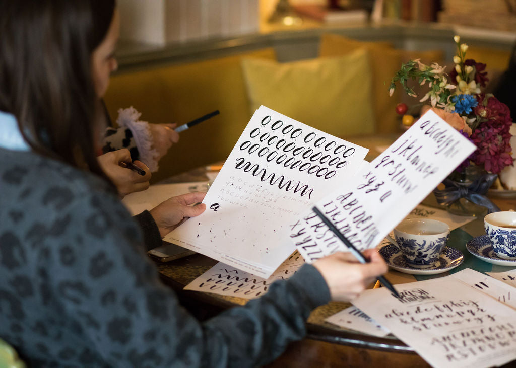 🖊✨ Learn Brush Lettering & Create Your Own Gift Wrap Set Workshop ✨🖊