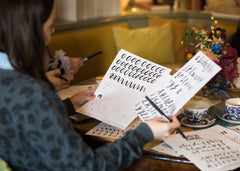 🖊✨ Learn Brush Lettering & Create Your Own Gift Wrap Set Workshop ✨🖊