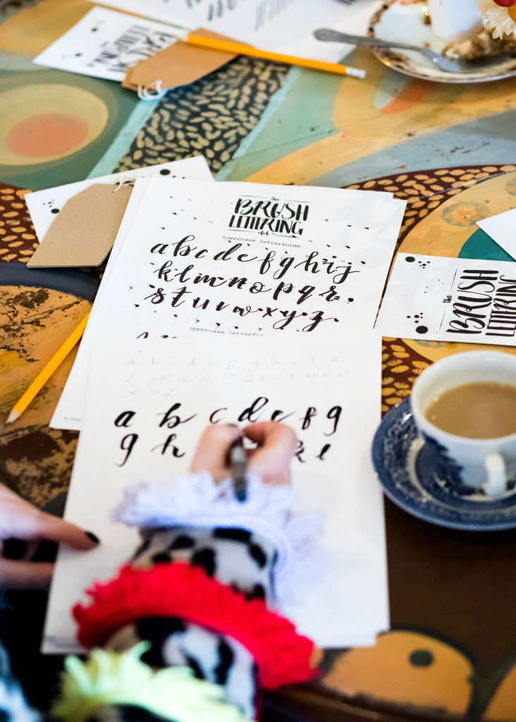 🖊✨ Learn Brush Lettering & Create Your Own Gift Wrap Set Workshop ✨🖊