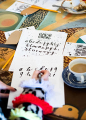 🖊✨ Learn Brush Lettering & Create Your Own Gift Wrap Set Workshop ✨🖊