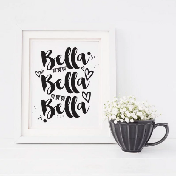 🖊🖼 Learn Brush Lettering  Create Your Own Framed Print Workshop 🖼 🖊