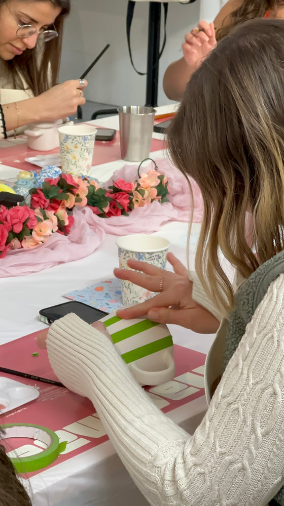 🏺✨ Pottery Painting Experience: Hands & Stories ✨🏺