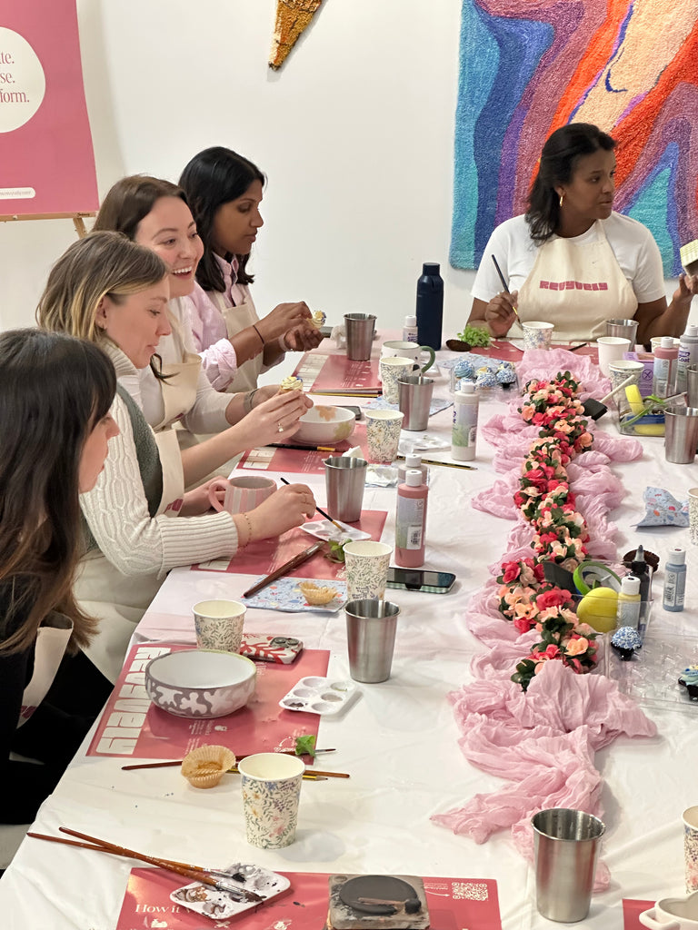 🏺✨ Pottery Painting Experience: Hands & Stories ✨🏺