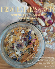 🌸 Herbal Bath Teas & Salts Workshop 🌸