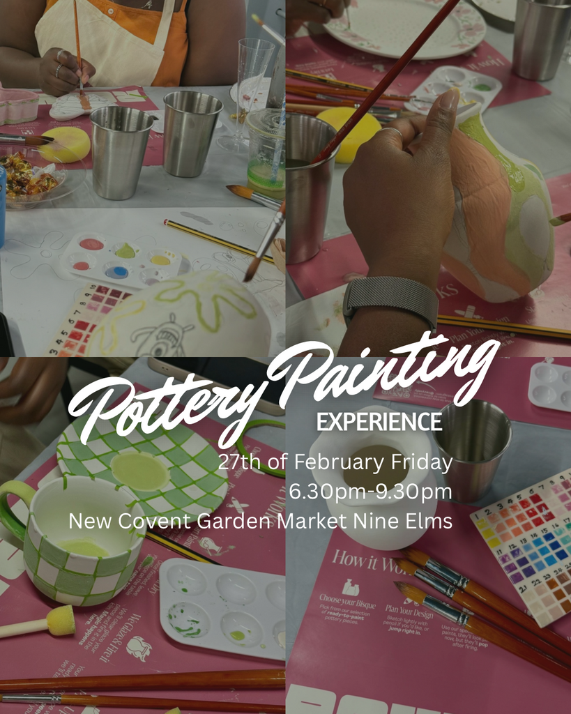 🏺✨ Pottery Painting Experience: Hands & Stories ✨🏺