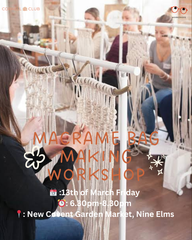 🛍️👛 Macrame Bag Workshop 👛🛍️