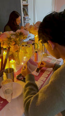 🎄🕯️ Christmas Candlelight Pottery Painting Experience 🏺✨
