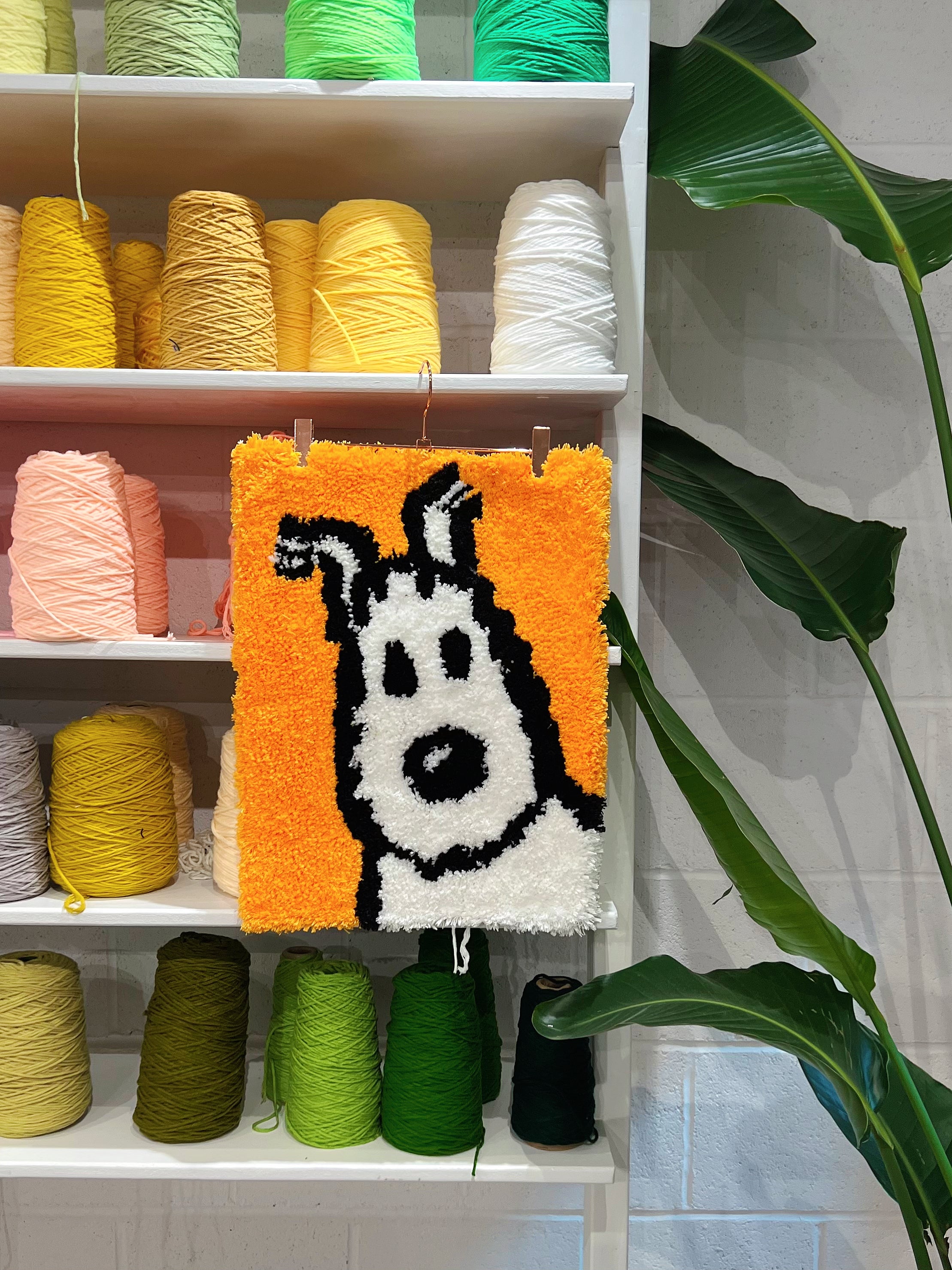Mini Rug Tuffting Gift a Mini Rug-making Experience | Tufting London